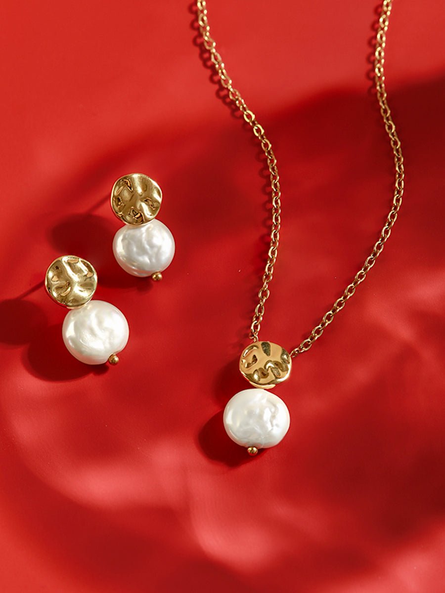 EmyriElowen Pearl SetEmyriSetsSilber