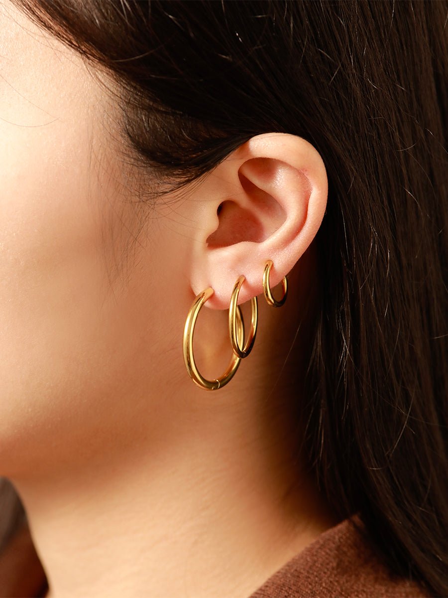EmyriLume Essential Hoops SetEmyriEarringsGold