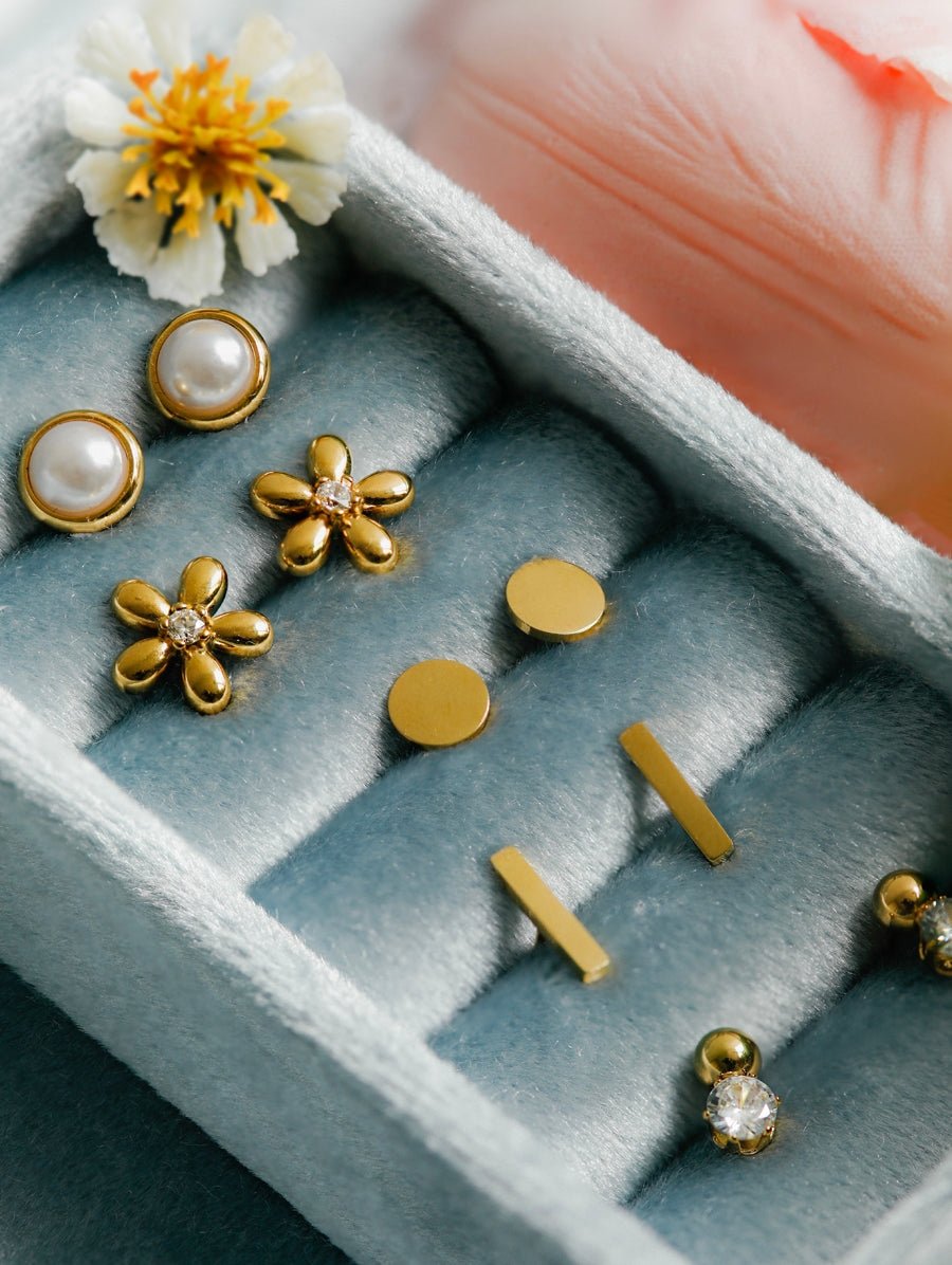 EmyriLume Disc StudsEmyriEarringsRosé