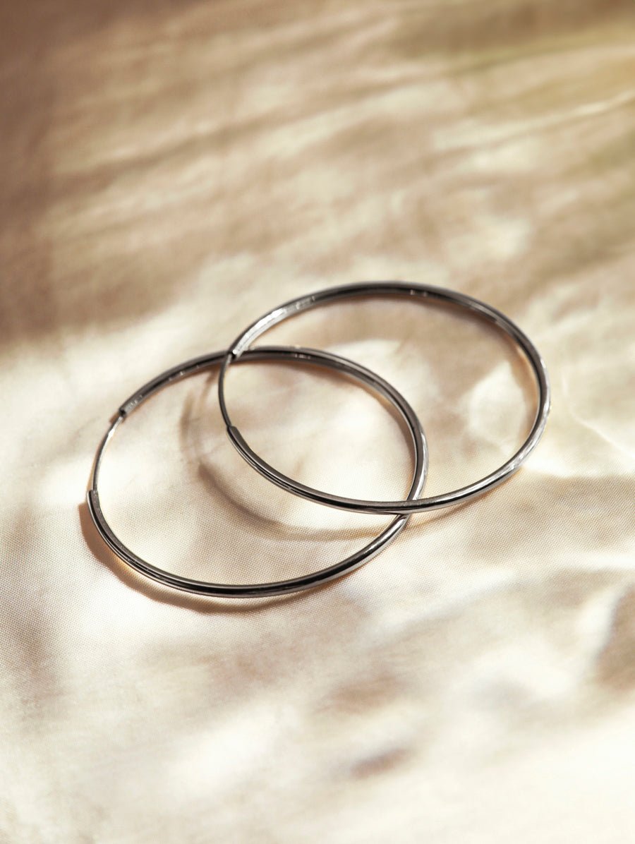 EmyriCaelis Round HoopsEmyriEarringsRosé