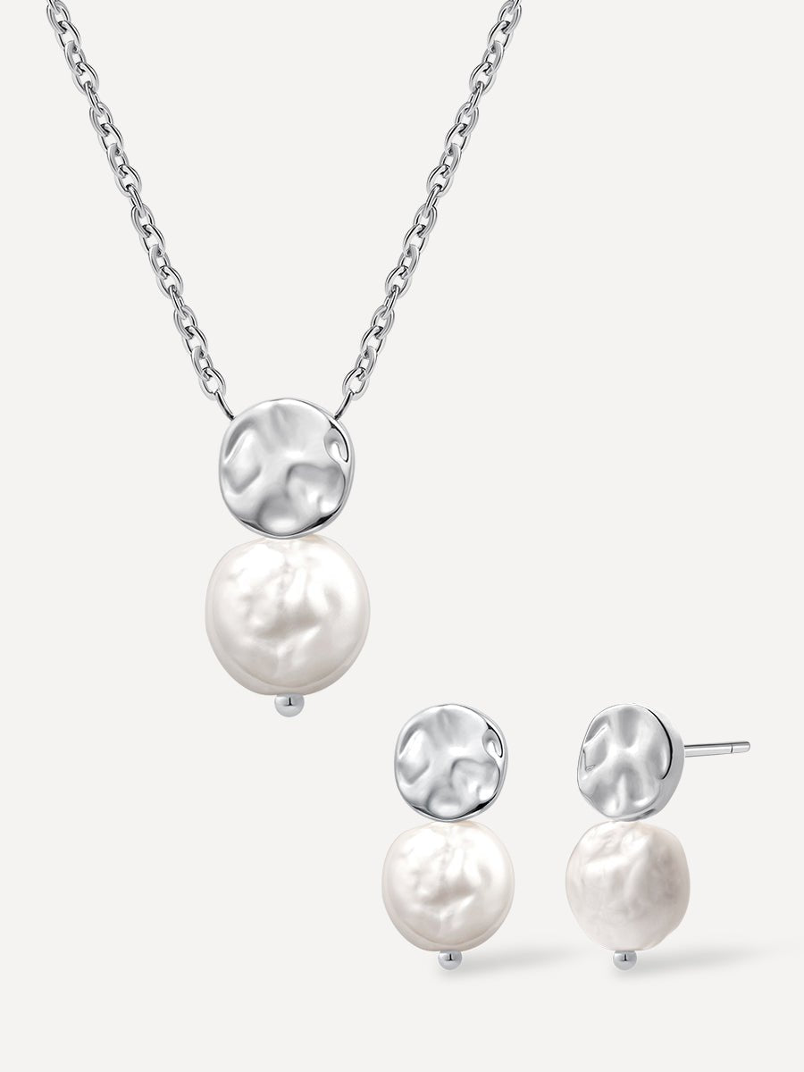 EmyriElowen Pearl SetEmyriSetsSilber