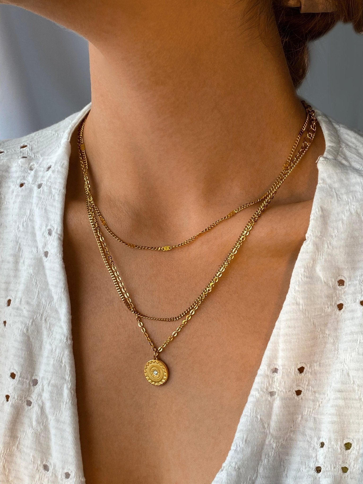 EmyriAveline Layer ChainEmyriNecklacesSilber