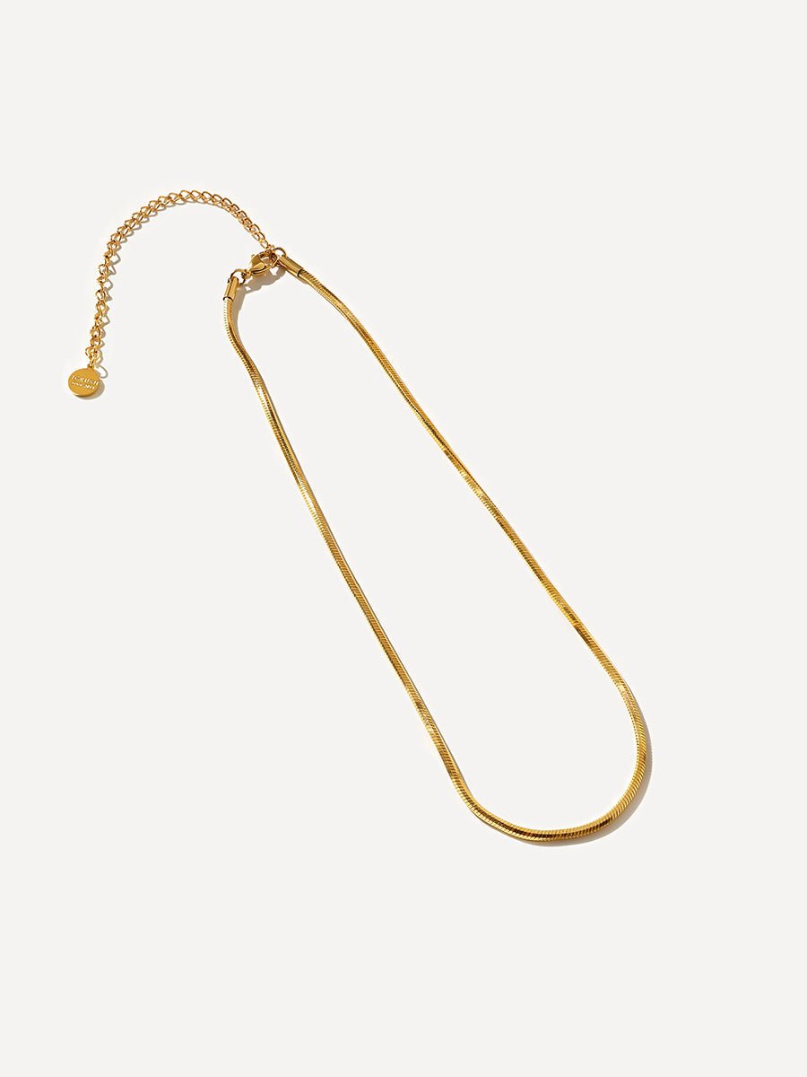 EmyriSerena Herringbone NecklaceEmyriNecklacesRosé