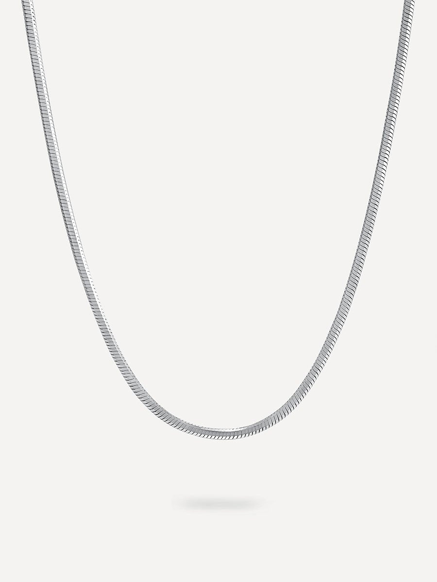 EmyriSerena Herringbone NecklaceEmyriNecklacesSilber