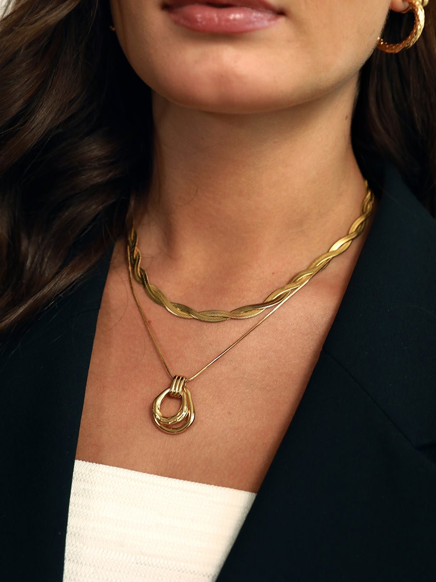 EmyriLunara Interlock NecklaceEmyriNecklacesSilber