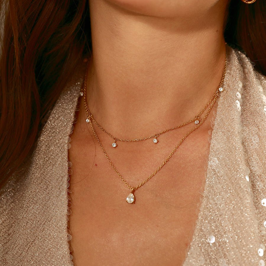 EmyriAurelia Drop NecklaceEmyriNecklacesSilber