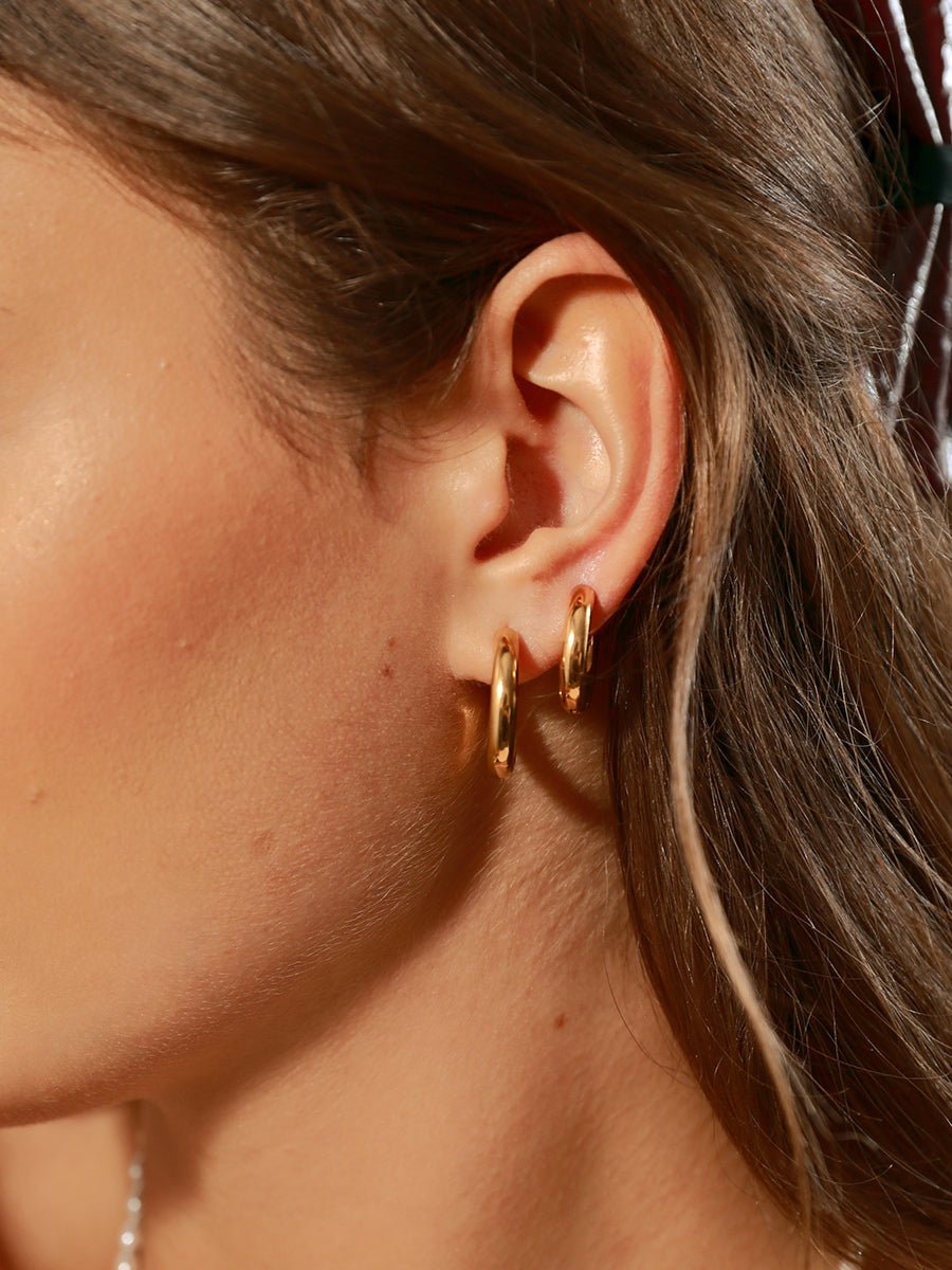 EmyriLume Classic HoopsEmyriEarringsGold