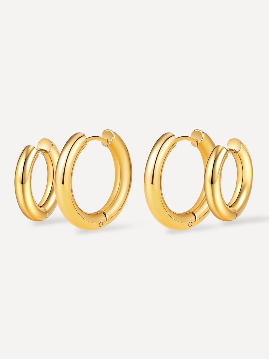 EmyriLume Classic HoopsEmyriEarringsGold