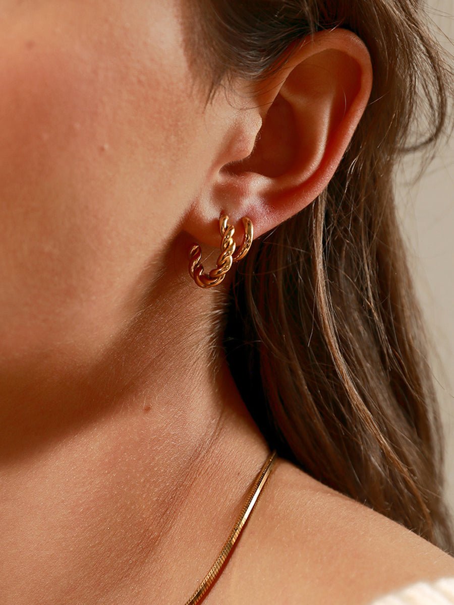 EmyriElowen Twist Hoop SetEmyriSetsSilber