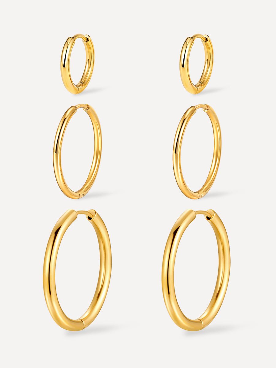 EmyriLume Essential Hoops SetEmyriEarringsGold