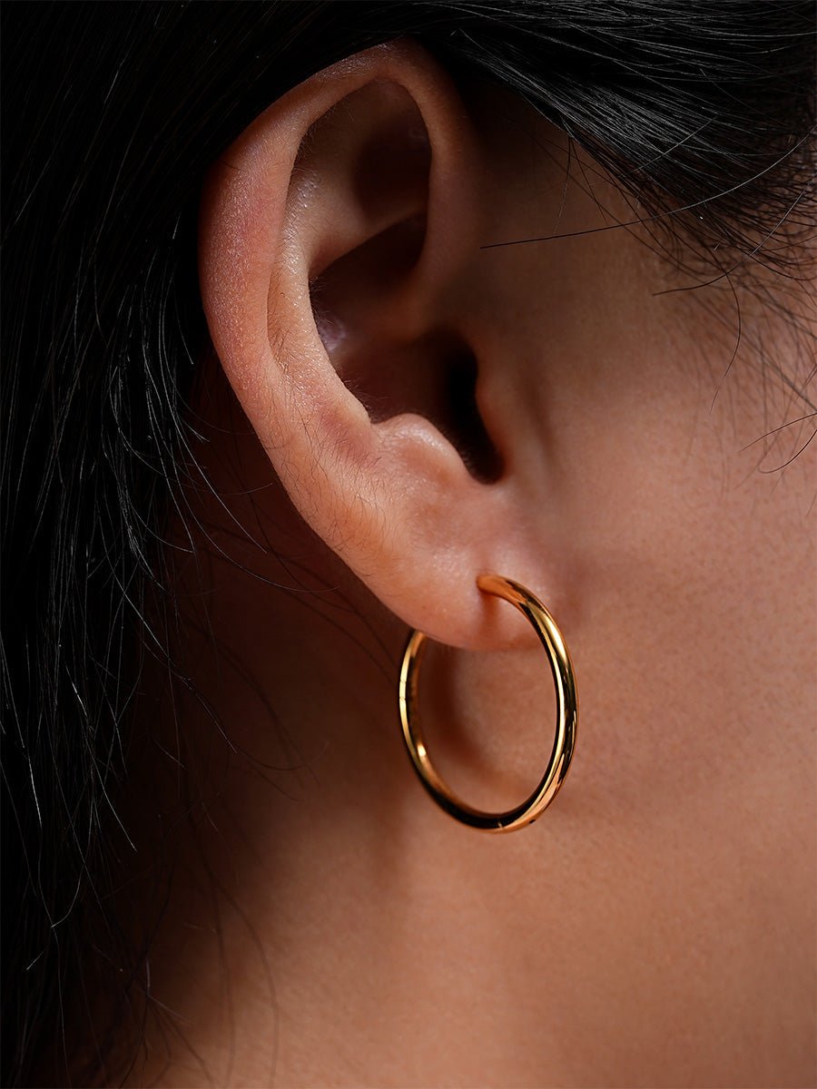 EmyriLume Hoop EarringsEmyriEarringsRosé