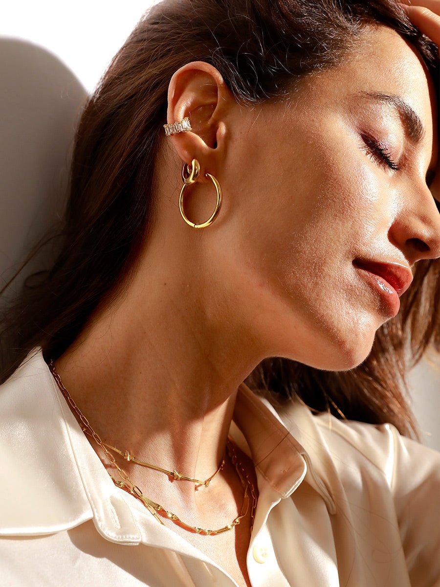 EmyriLume Hoop EarringsEmyriEarringsRosé