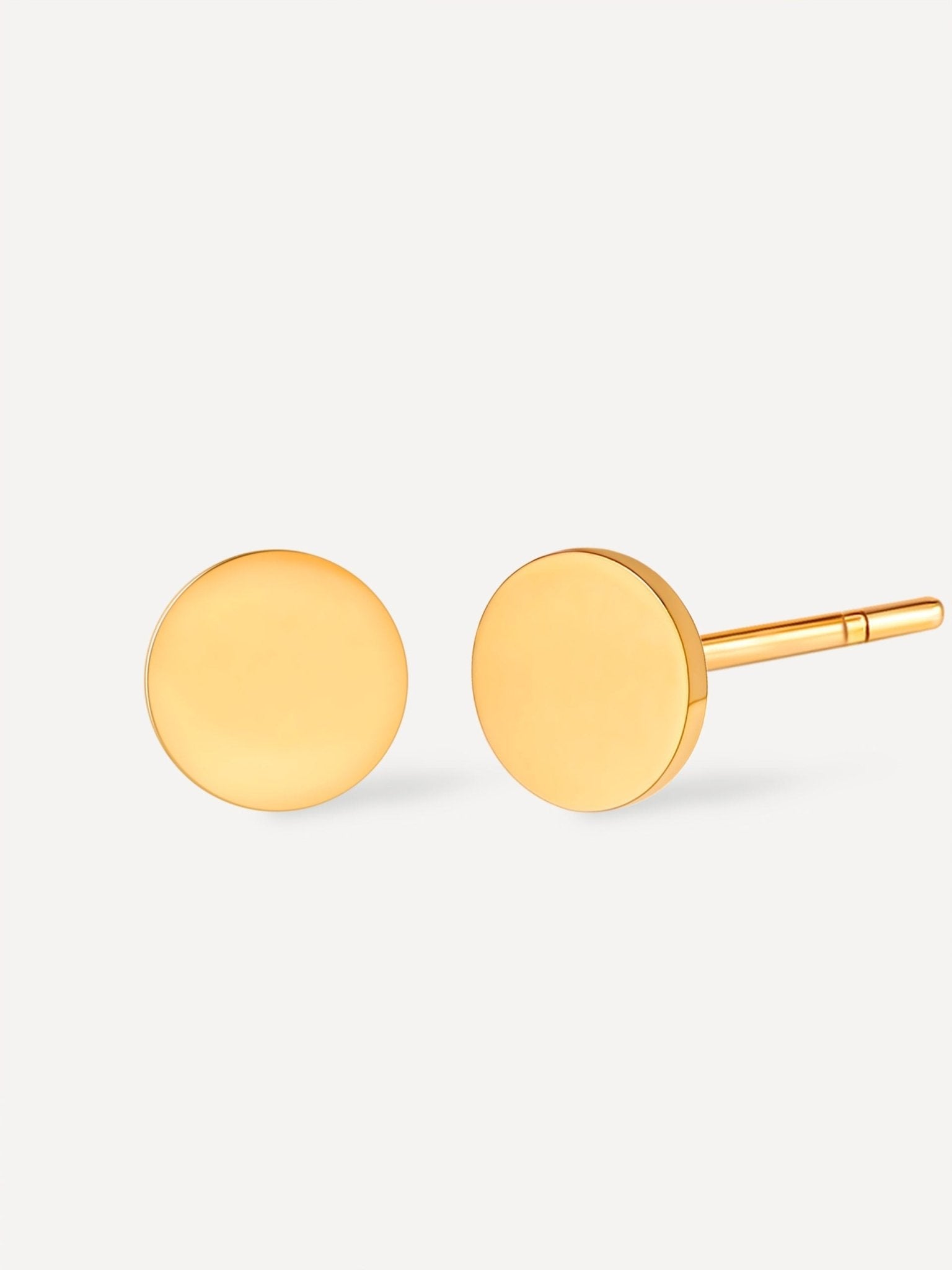 EmyriLume Disc StudsEmyriEarringsGold