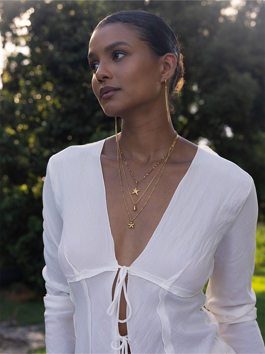 EmyriSorella Tassel HoopsEmyriEarringsGold