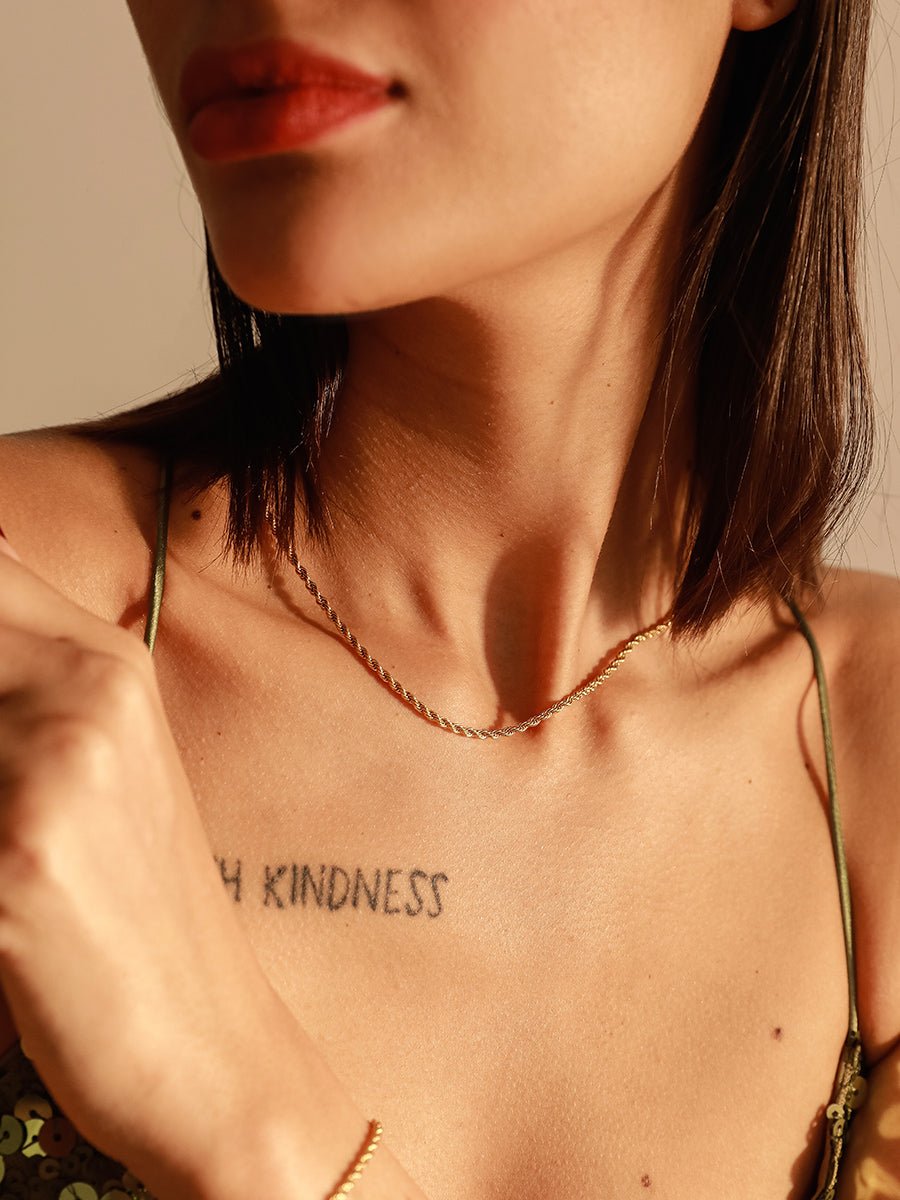 EmyriAlthea Rope NecklaceEmyriNecklacesRosé